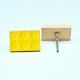 Handmade Pine Wood LEGO-Inspired Knob for Kids Furniture